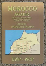 Buy map Morocco: Agadir, Pays Ida-Outanane Atlantic Coast