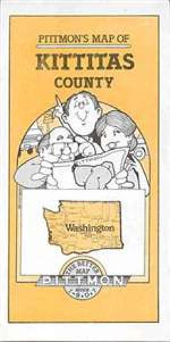 Buy map Kittitas County, Washington by Pittmon Map Company