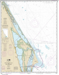 Buy map Ponce de Leon Inlet to Cape Canaveral (11484-24) by NOAA
