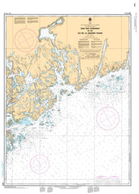 Buy map Baie des Homards a/to Ile de la Grande Passe by Canadian Hydrographic Service