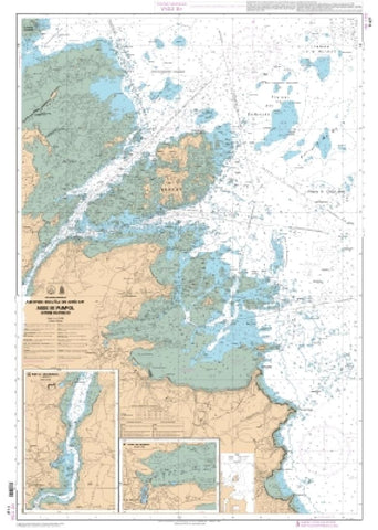 Buy map Abords de lile de Brehat, anse de Paimpol - Entree du Trieux by SHOM