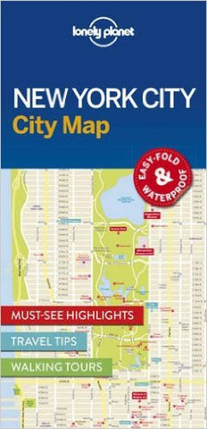 Buy map New York City Map by Lonely Planet Publications