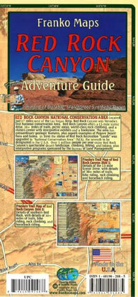 Buy map Frankos Map of Red Rock Canyon by Frankos Maps Ltd.
