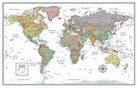 Buy map World Political, Premium Tyvek, Wall Map by Rand McNally