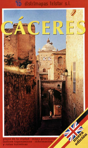Buy map Caceres, Spain by Distrimapas Telstar, S.L.