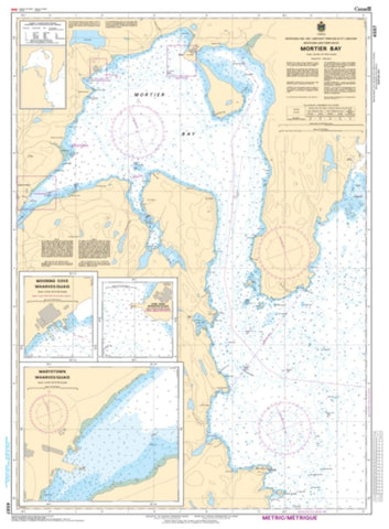 Buy map Mortier Bay by Canadian Hydrographic Service