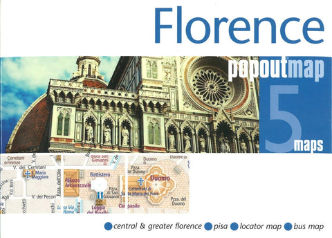 Buy map Florence, Italy, PopOut 5 Maps by PopOut Products, Compass Maps Ltd.