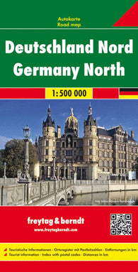 Buy map Germany, Northern by Freytag-Berndt und Artaria
