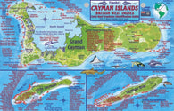 Buy map Caribbean Fish Card, Cayman Islands 2010 by Frankos Maps Ltd.