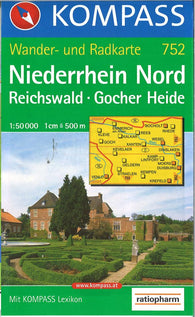 Buy map Niederrhein Nord - Reichswald - Gocher Heide