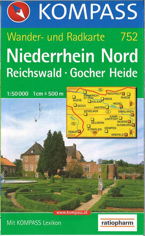 Buy map Niederrhein Nord - Reichswald - Gocher Heide