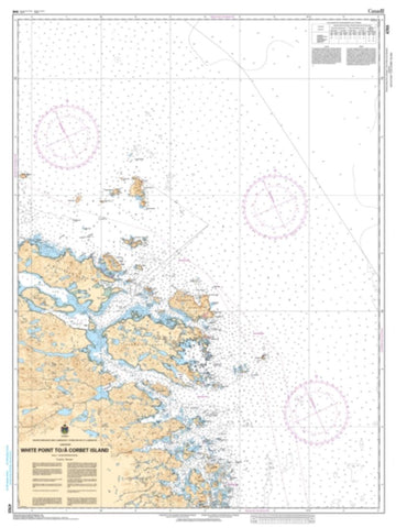 Buy map White Point to/a Corbet Island by Canadian Hydrographic Service