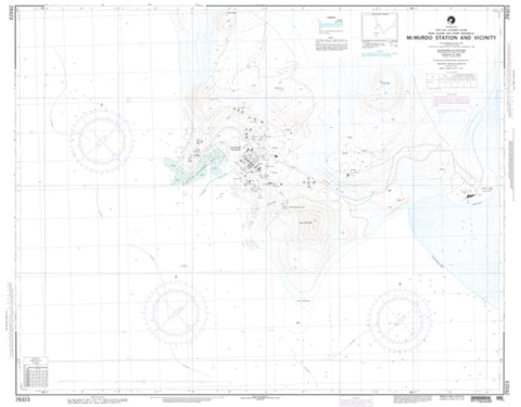 Buy map Mcmurdo Station And Vicinity (NGA-29323-3) by National Geospatial-Intelligence Agency