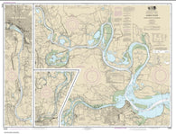 Buy map James River Jordan Point to Richmond (12252-25) by NOAA