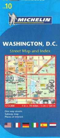 Buy map Washington, DC (10) by Michelin Maps and Guides