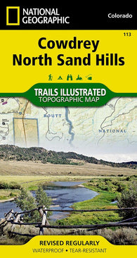 Buy map Cowdrey : North Sand Hills : Colorado, USA