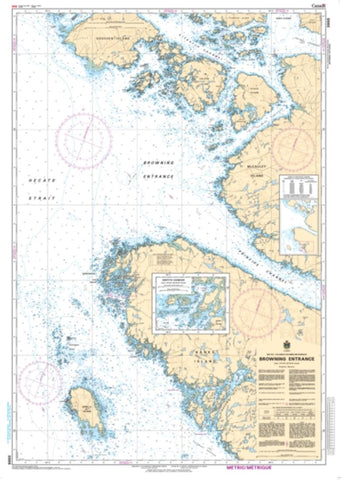 Buy map Browning Entrance by Canadian Hydrographic Service
