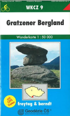 Buy map Gratzener Bergland by Freytag-Berndt und Artaria