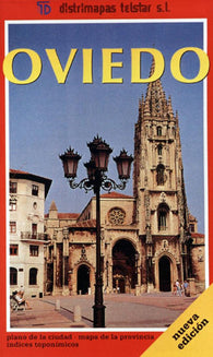 Buy map Oviedo, Spain by Distrimapas Telstar, S.L.