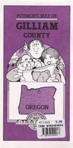 Buy map Gilliam County, Oregon by Pittmon Map Company