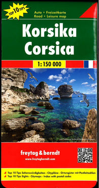 Buy map Corsica Road + Leisure Map