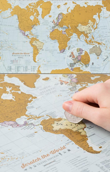 Buy map Scratch World Map Travel Edition