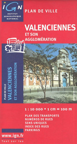 Buy map Valenciennes, France by Institut Geographique National