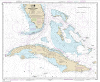 Buy map Straits of Florida and Approaches (11013-48) by NOAA