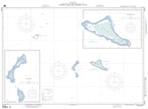 Buy map Lamotrek, Elato And Olimarao Atolls (Caroline Islands) (NGA-81251-1) by National Geospatial-Intelligence Agency