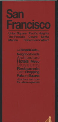 Buy map San Francisco : Union Square, Pacific Heights, The Presidio, Castro SoMa, Marina, Fishermans Wharf : the Essential Guide to Neighborhoods, Architecture, Hotels, Metro, Museums, Restaurants, Cafes, Shopping, Parks and Squares : attractions and more f