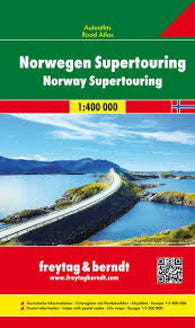 Buy map Norway Supertouring, Road Atlas by Freytag-Berndt und Artaria