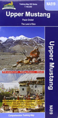 Buy map Upper & Lower Mustang : Nepal Trekking Map NA518