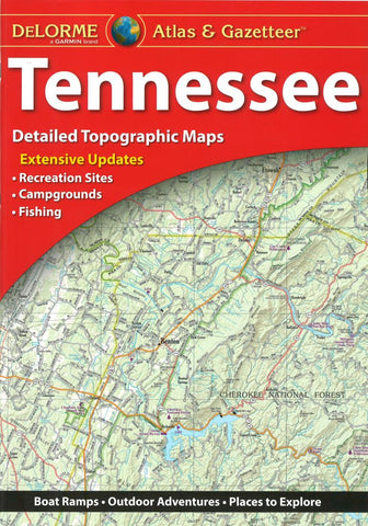 Buy map Tennessee, Atlas and Gazetteer by DeLorme