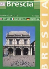 Buy map Brescia, Italy by Litografia Artistica Cartografica