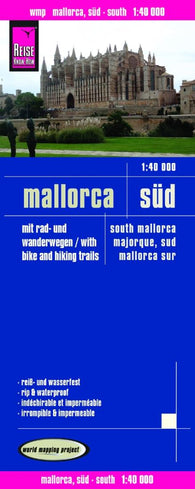 Buy map Mallorca süd = South Mallorca = Majorque, sud = Mallorca sud