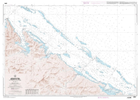 Buy map Abords de Thio - Du Cap Begat a Iile Toupeti by SHOM