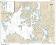Buy map Davidson Inlet and Sea Otter Sound; Edna Bay (17403-15) by NOAA