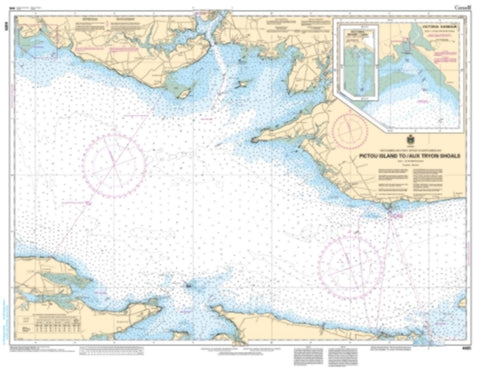 Buy map Pictou Island to/aux Tryon Shoals by Canadian Hydrographic Service