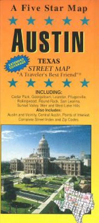 Buy map Austin, Texas by Five Star Maps, Inc.