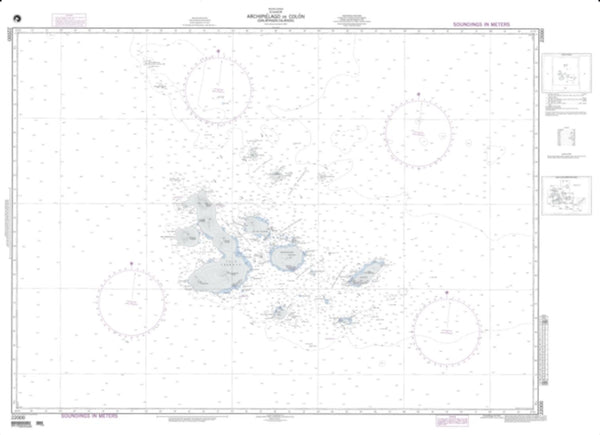 Buy map Archipielago De Colon, Galapagos Islands (NGA-22000-16) by National Geospatial-Intelligence Agency