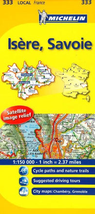 Buy map Val dIsre, Savoie (333) by Michelin Maps and Guides