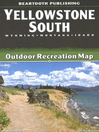 Buy map Yellowstone South: Wyoming, Montana, Idaho: outdoor recreation map : topographic shaded relief