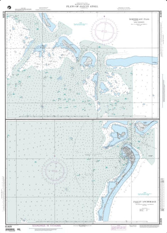 Buy map Northeast Pass (NGA-81809-2) by National Geospatial-Intelligence Agency