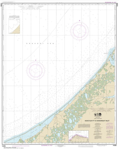 Buy map Nakotlek Pt. to Wainwright (16086-8) by NOAA
