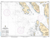 Buy map Caamano Sound and Approaches/et les Approches by Canadian Hydrographic Service
