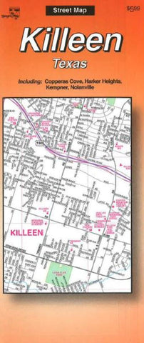 Buy map Killeen, Texas by The Seeger Map Company Inc.