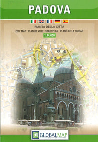 Buy map Padova/Padua, Italy by Litografia Artistica Cartografica