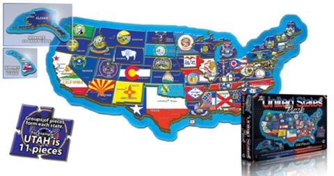 Buy map United States, Puzzle, 500 piece by Broader View