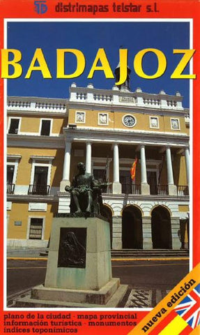 Buy map Badajoz, Spain by Distrimapas Telstar, S.L.