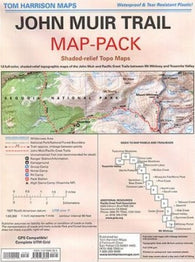 Buy map John Muir Trail Map Pack by Tom Harrison Maps